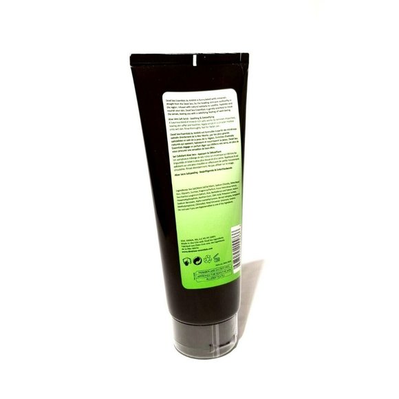 Dead Sea AHAVA Essentials Aloe Vera Salt Scrub, Soothing and Detoxifying 7.5 oz - Picture 2 of 5